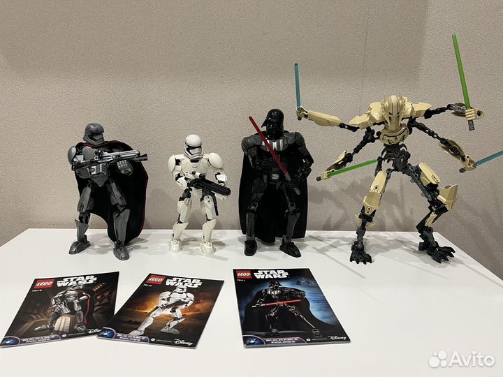 Lego star wars сборные фигурки