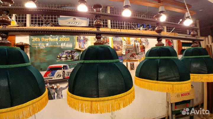 Светильники для бильярдных столов 12футов