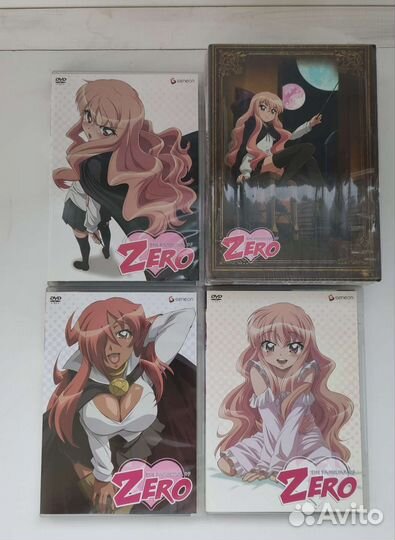 Аниме The Familiar of zero R1 DVD Box Set