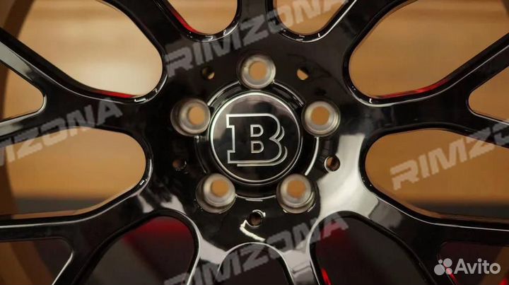 Кованый диск brabus R22 5x112