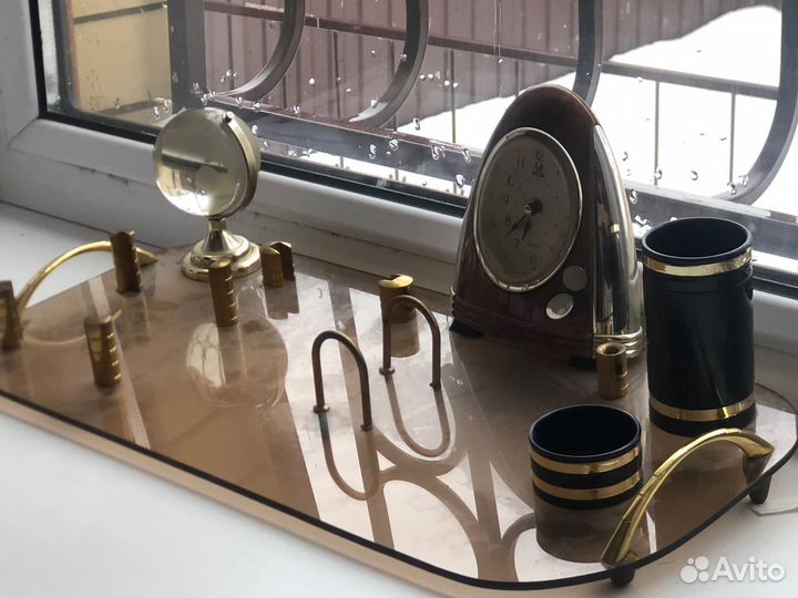 Запонки и зажим для галстука