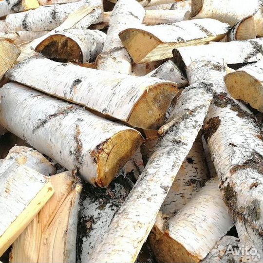 Дрова колотые (берёза, дуб, клён)