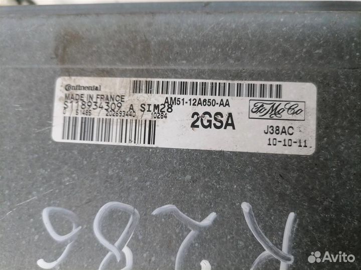 Блок управления двигателем Ford Focus 2 2008-2011