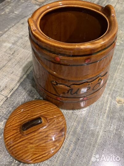 Стаканы для коктейля бочонок для меда керамика