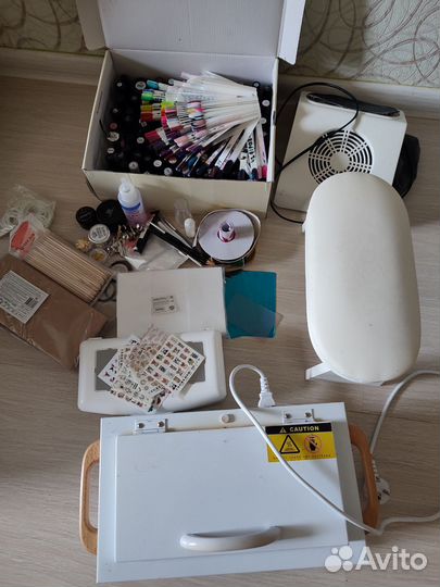 Набор для маникюра гель-лак аксессуары сухожар