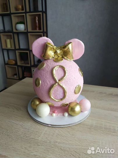 Торт шар с сюрпризом на заказ