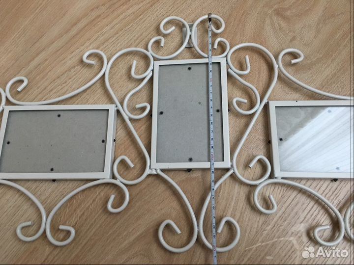 Кованная фоторамка на 3 фотографии