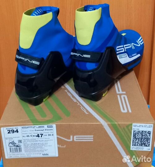 Лыжные ботинки Spine NNN Concept Classic