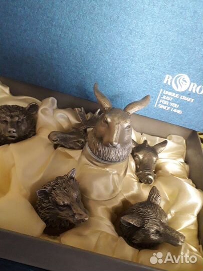 Подарочный набор рюмки перевертыши Roro