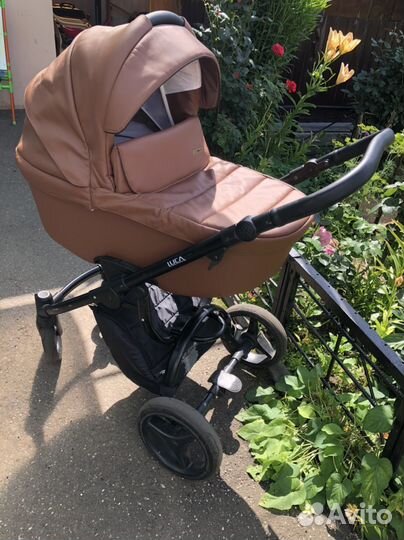 Коляска 2 в 1 bebetto luca pro