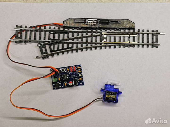 Декодер DCC для 4х сервоприводов