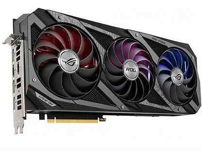 Видеокарта asus GeForce RTX 3060 Ti ROG Strix V2