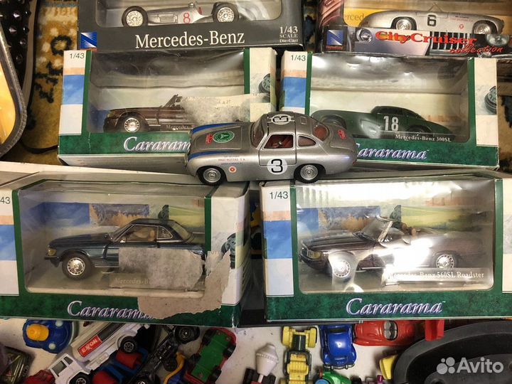 Cararama 1:43 Mercedes разные