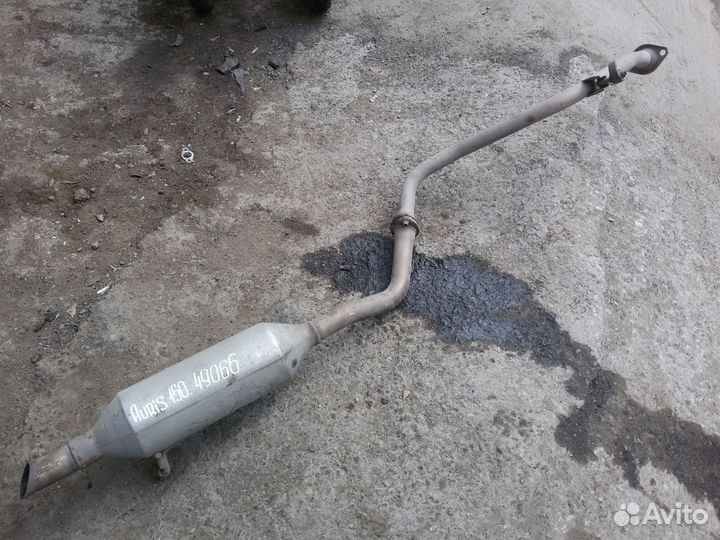 Резонатор глушитель Toyota Corolla 150