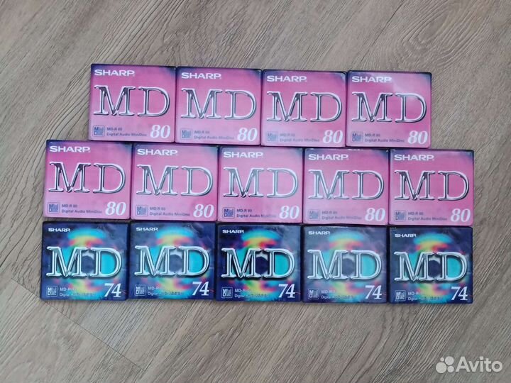 Продам минидиски minidisc sharp