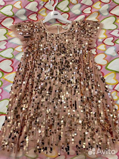 Нарядное платье для девочки 134-140 H&m