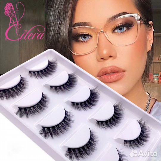 Набор накладных ресниц