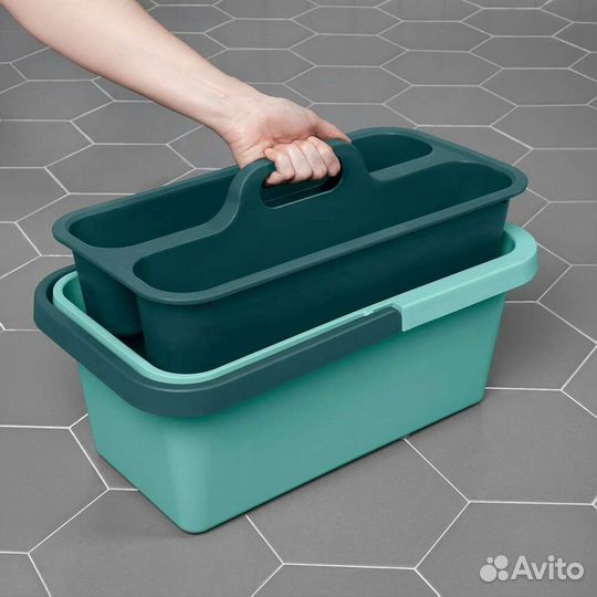 Ведро для уборки и контейнер/Pepprig/Пеприг, новое