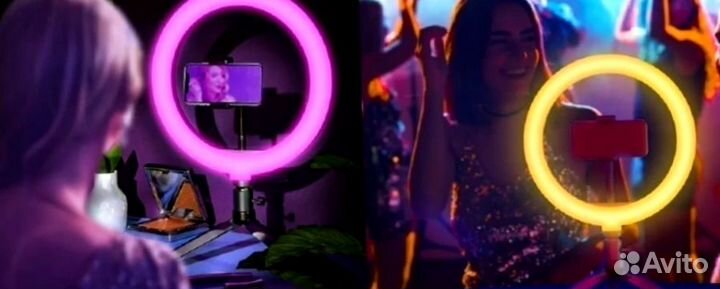 Селфи лампы (RGB 36 см)