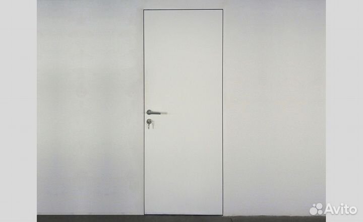 Скрытые межкомнатные двери под отделку