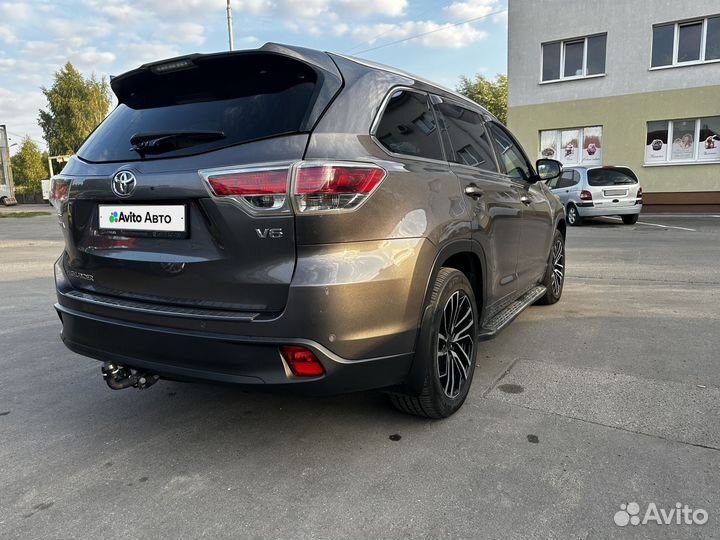 Toyota Highlander 3.5 AT, 2015, 155 000 км