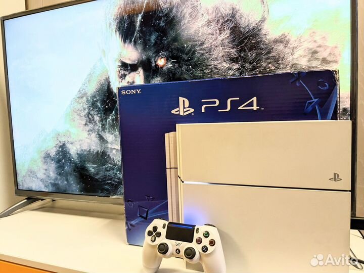 Прошитая PlayStation 4 500gb + 25 игр. Комплект