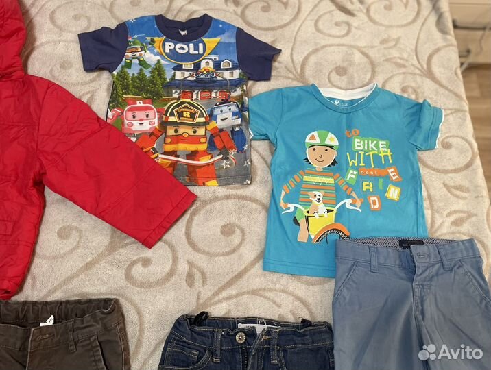 Вещи пакетом на мальчика 98 104