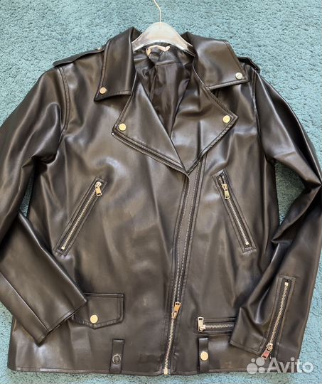 Куртка кожаная женская