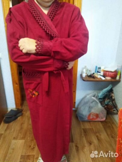 Халат теплый 52
