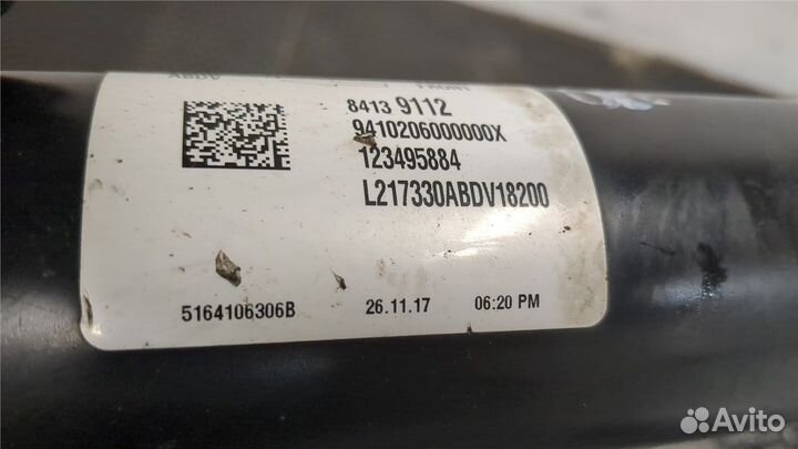 Кардан Chevrolet Equinox 2017, 2018