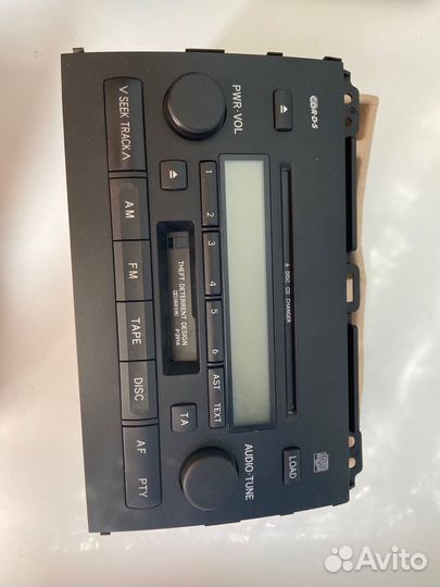 Штатная магнитола Toyota Land Cruiser Prado 120