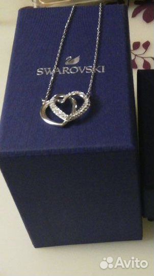 Колье подвеска swarovski