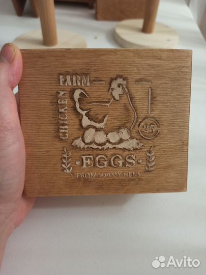 Салфетницы из дерева