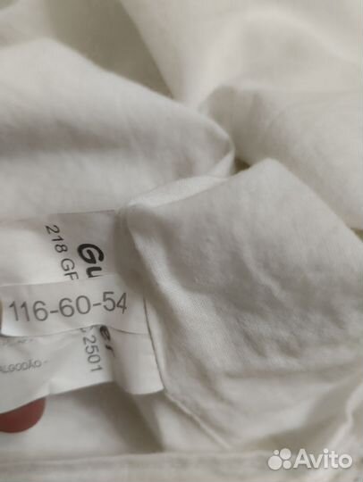 Платье для девочки 116 нарядное белое