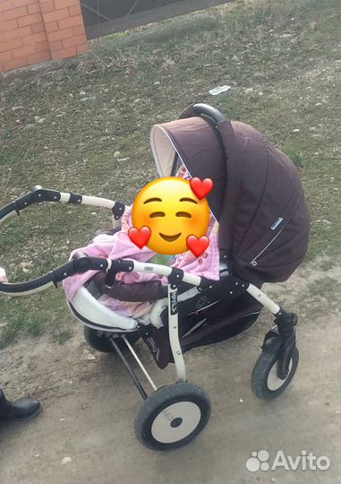 Коляска 3 в 1 с автолюлькой