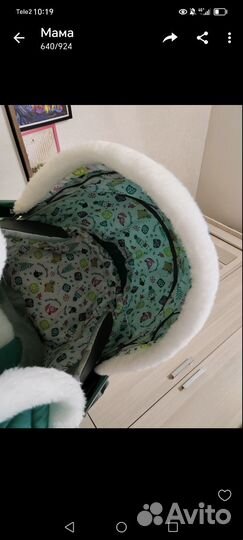 Санки коляска nika kids