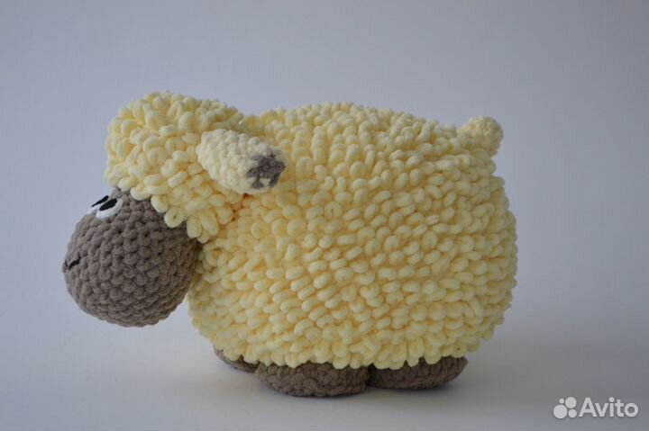 Большая мягкая игрушка Пуффик Барашек