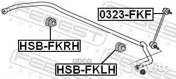 Втулка стабилизатора honda civic FK 5D 06-12 пе