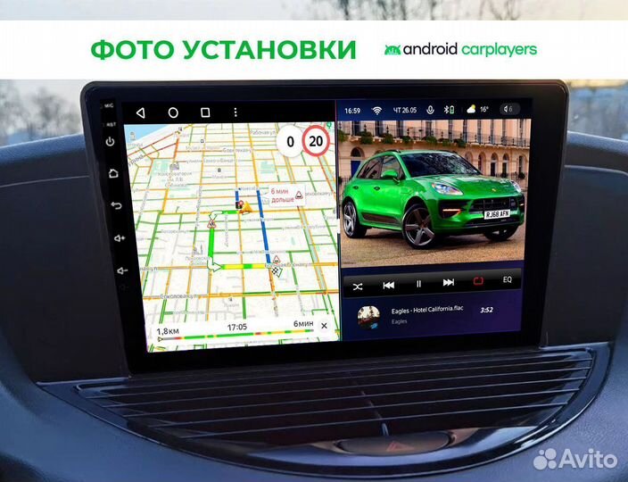 Магнитола android 3.32 Subaru Tribeca 07-14