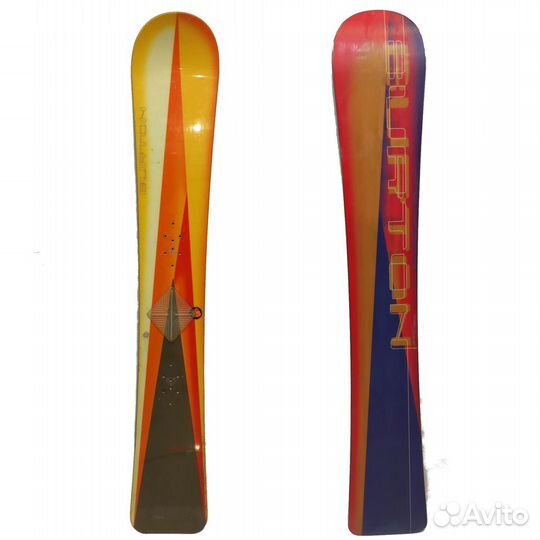 Сноуборд карвинговый жесткий Burton Alp 156 б/у