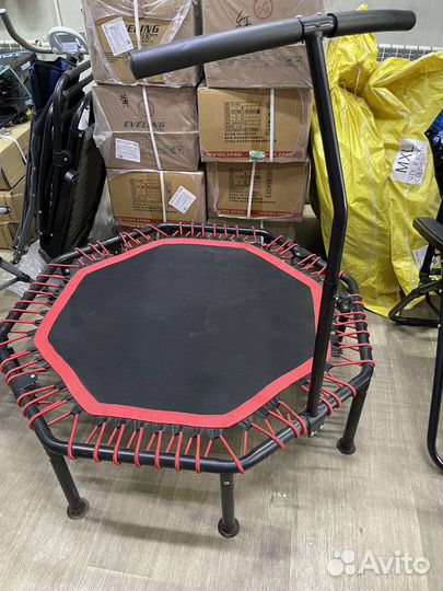 Батут для фитнеса с ручкой