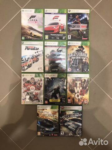 Диски на xbox 360