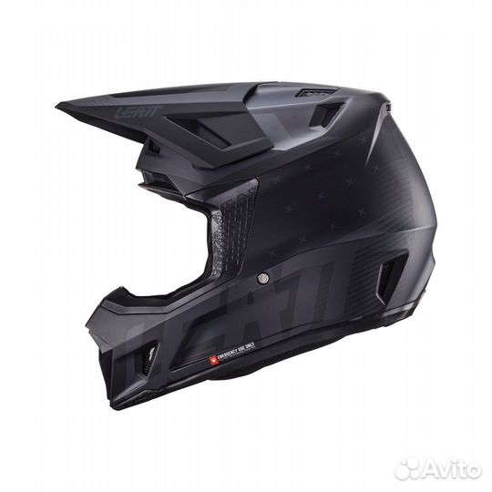 Мотошлем Leatt Moto 7.5 Helmet Kit (Stealth, L, 2