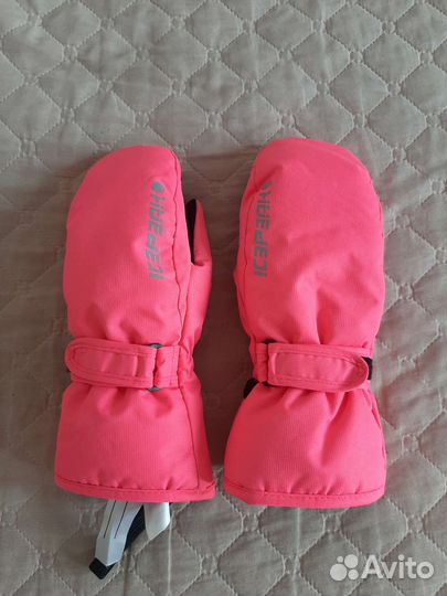 Новые зимние варежки 7-8 лет