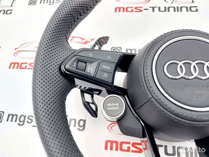 Руль Audi RS с подушкой Ауди A4 B9 RS4 А4