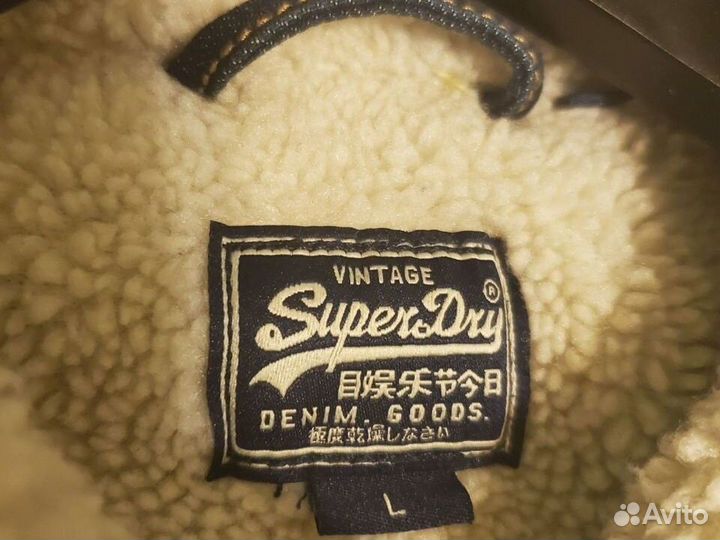 Джинсовая куртка Superdry р 46-48