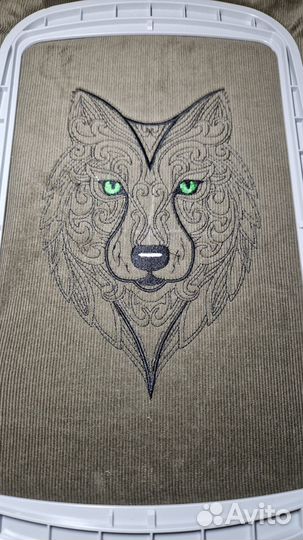 Вышивка на одежде логотипов