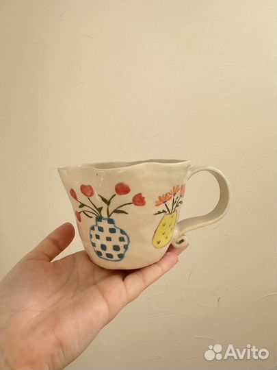 Кружка ручной работы