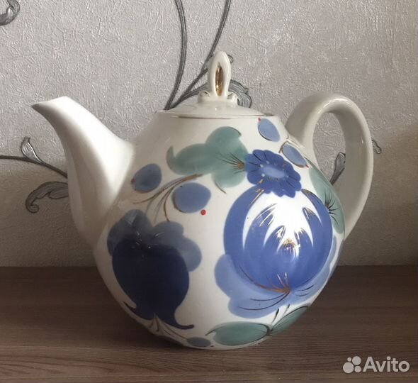 Советские керамические чайники