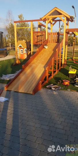 Комплекс с бельгийской горкой